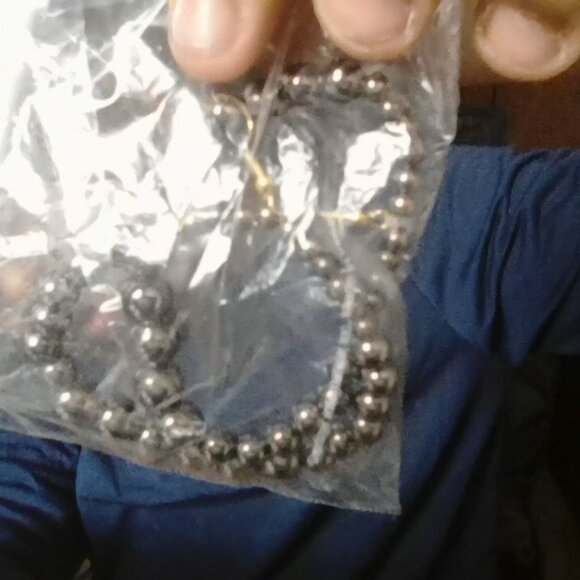 Jewelry - black mixed with sliver earrings